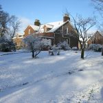 Snow at Loaninghead.