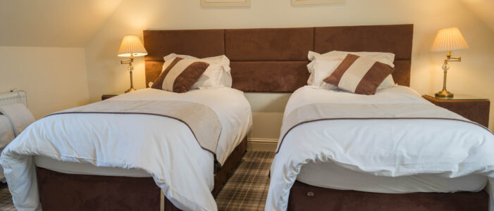 Apple-House-Bedrooms-8 www.loaninghead.co.uk holiday cottage twin bedroom. Loch Lomond and Trossachs National Park.